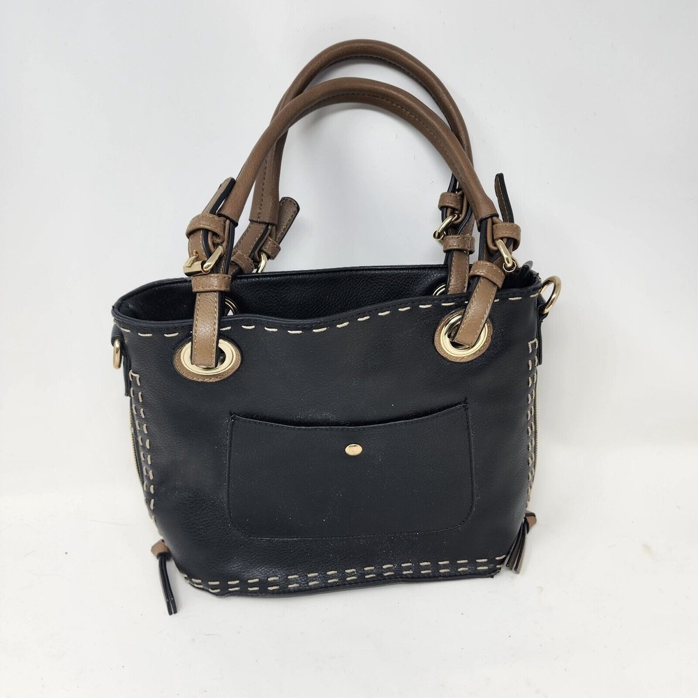 Simply Noelle Women’s Purse Handbag Black Faux Leather